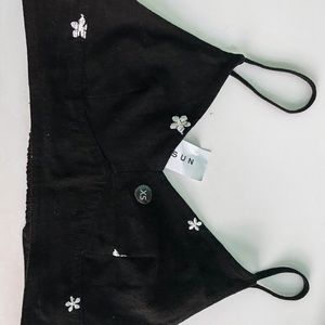 pacsun sunflower bralette top